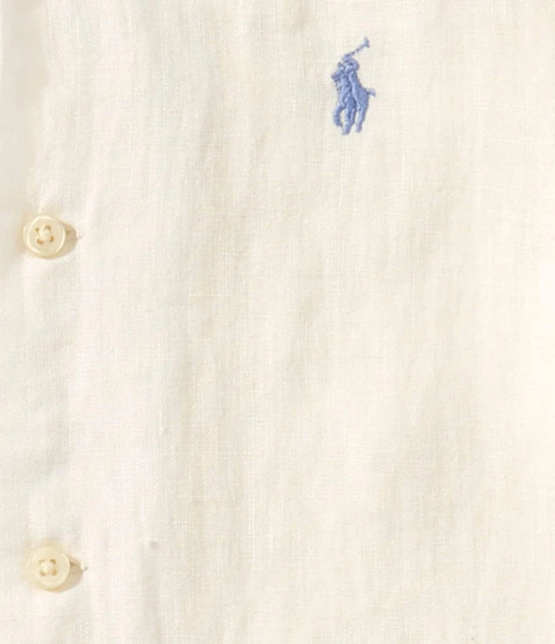 Polo Ralph Lauren Big Boys Short-Sleeve Linen Camp Shirt