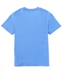 Polo Ralph Lauren Big Boys 8-20 Short Sleeve Madras Graphic Logo Cotton Jersey T-Shirt