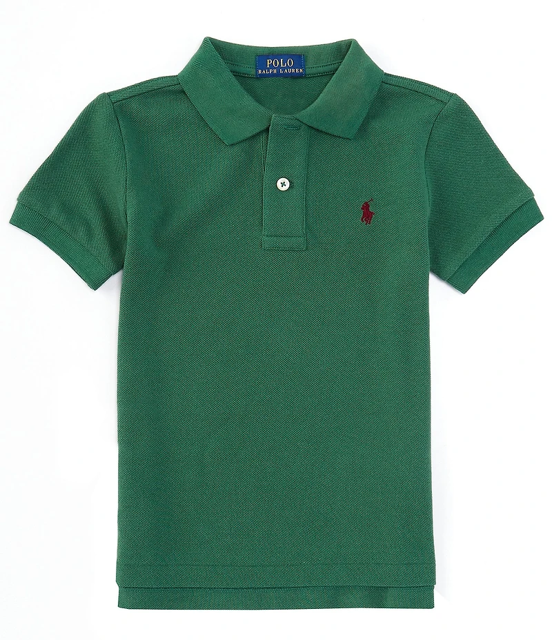 Polo Ralph Lauren Big Boys Short Sleeve Mesh Polo Shirt