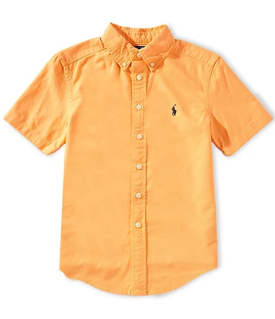 Polo Ralph Lauren Big Boys Short Sleeve Oxford Shirt