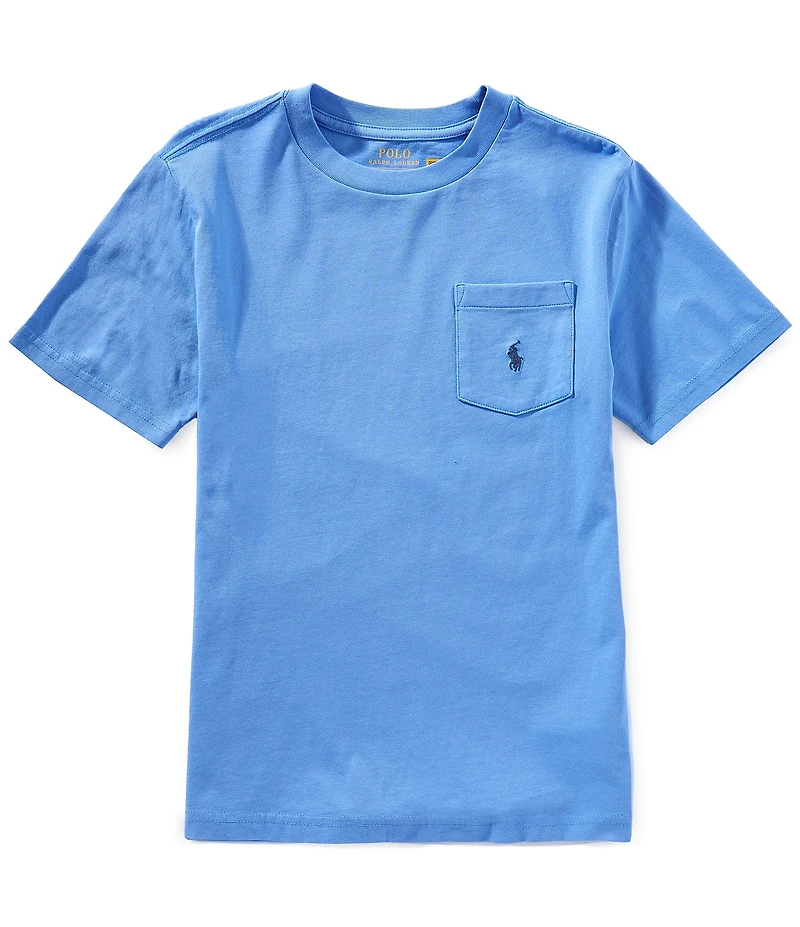 Polo Ralph Lauren Big Boys Short-Sleeve Pocket Jersey T-Shirt