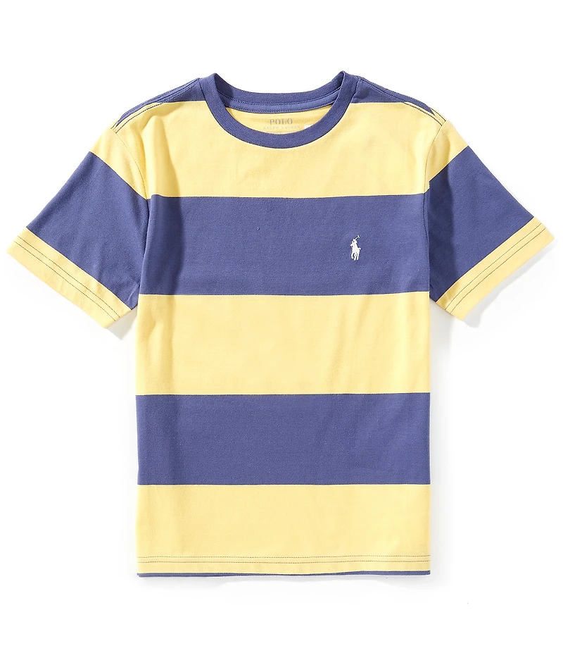 Polo Ralph Lauren Big Boys Short-Sleeve Striped Jersey T-Shirt