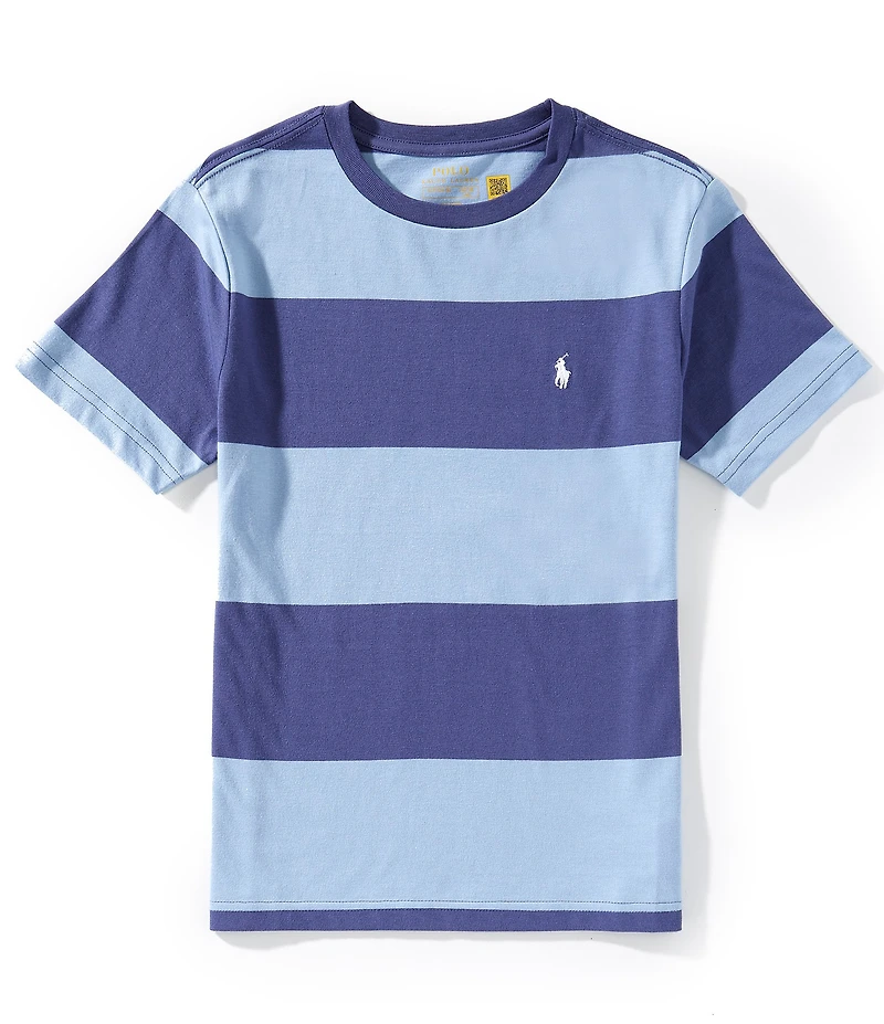Polo Ralph Lauren Big Boys Short-Sleeve Striped Jersey T-Shirt