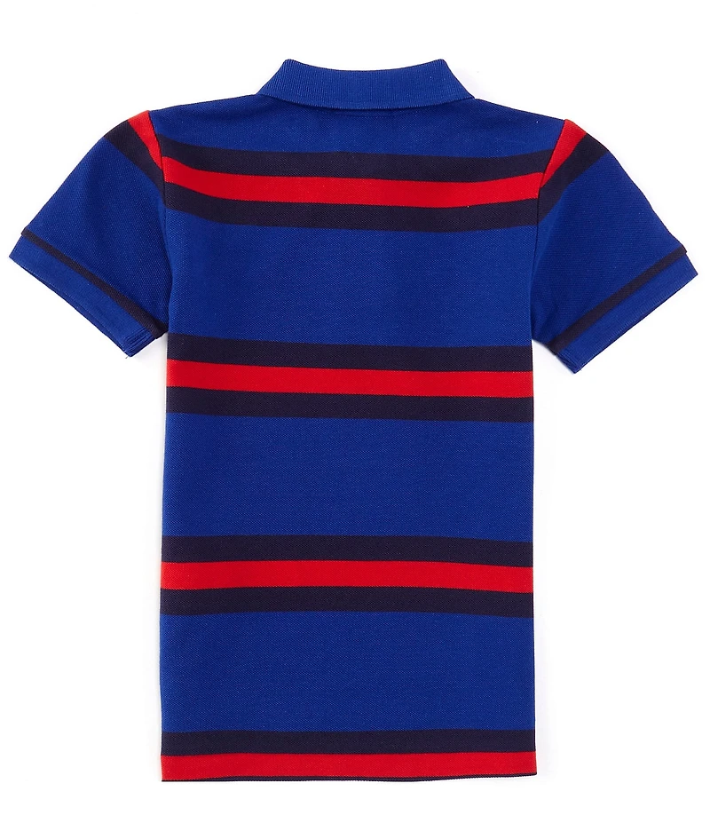 Polo Ralph Lauren Big Boys 8-20 Short Sleeve Striped Mesh Polo Shirt