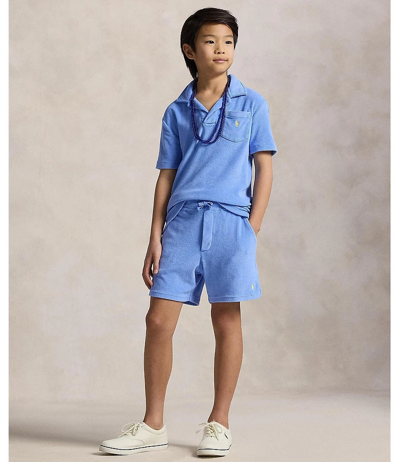 Polo Ralph Lauren Big Boys Short-Sleeve Terry Polo Shirt