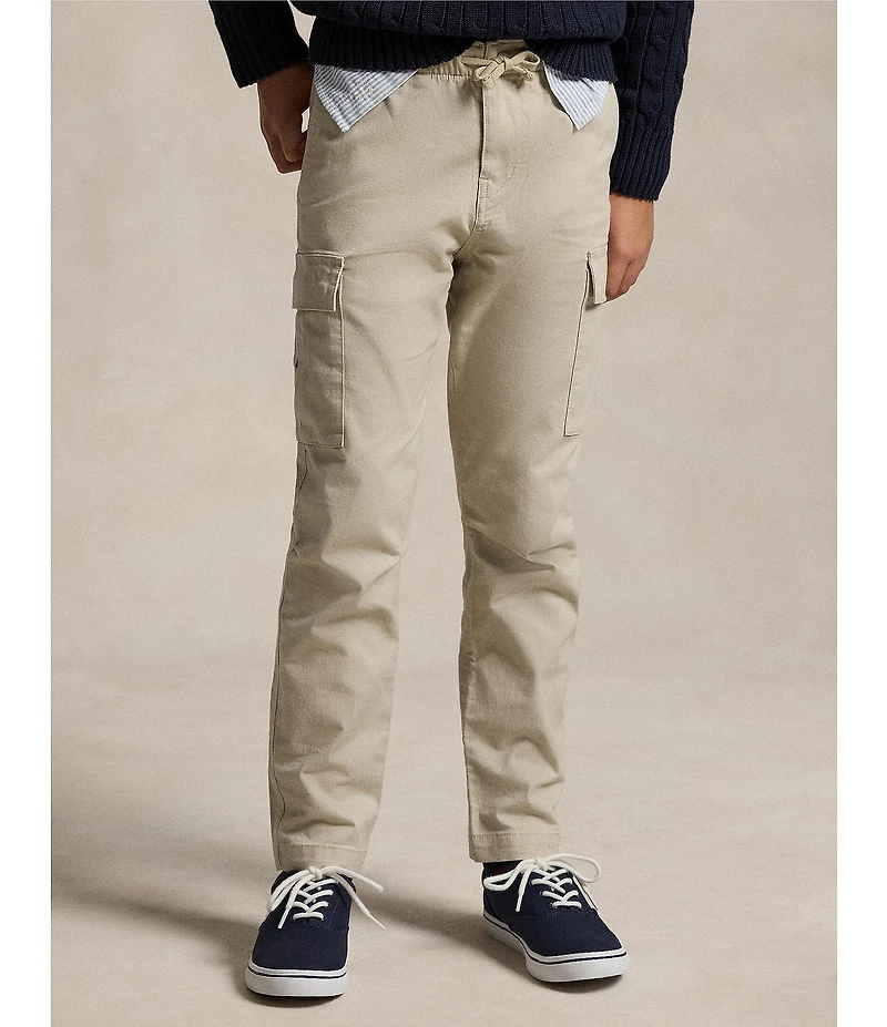 Polo Ralph Lauren Big Boys Slim Stretch Twill Cargo Pants