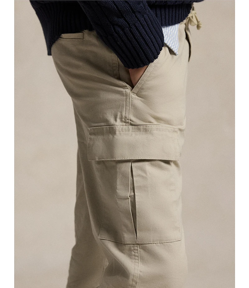 Polo Ralph Lauren Big Boys Slim Stretch Twill Cargo Pants