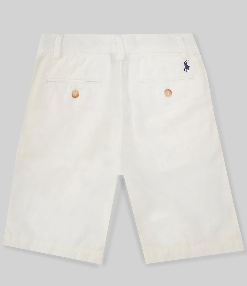 Polo Ralph Lauren Big Boys 8-20 Straight Fit Linen Blend Shorts