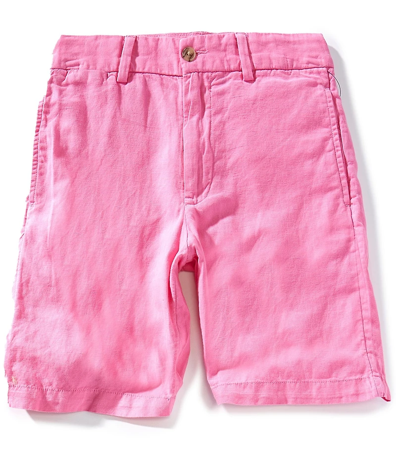 Polo Ralph Lauren Big Boys 8-20 Straight Fit Linen-Blend Shorts