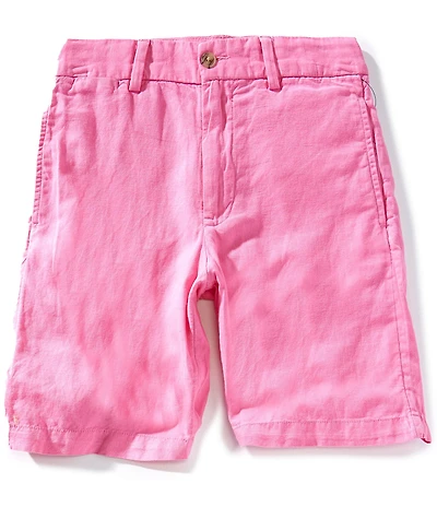 Polo Ralph Lauren Big Boys 8-20 Straight Fit Linen-Blend Shorts