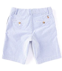 Polo Ralph Lauren Big Boys Striped Stretch Seersucker Shorts