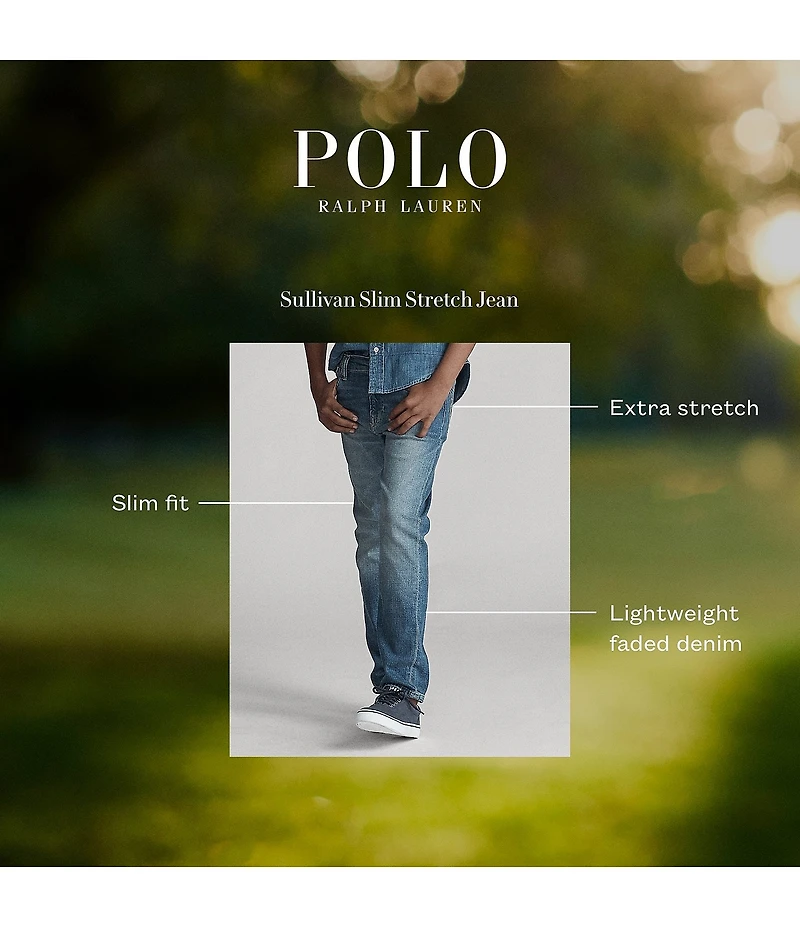 Polo Ralph Lauren Big Boys Sullivan Slim-Fit Stretch Jeans