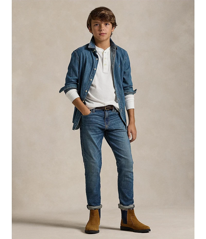 Polo Ralph Lauren Big Boys Sullivan Slim-Fit Stretch Jeans