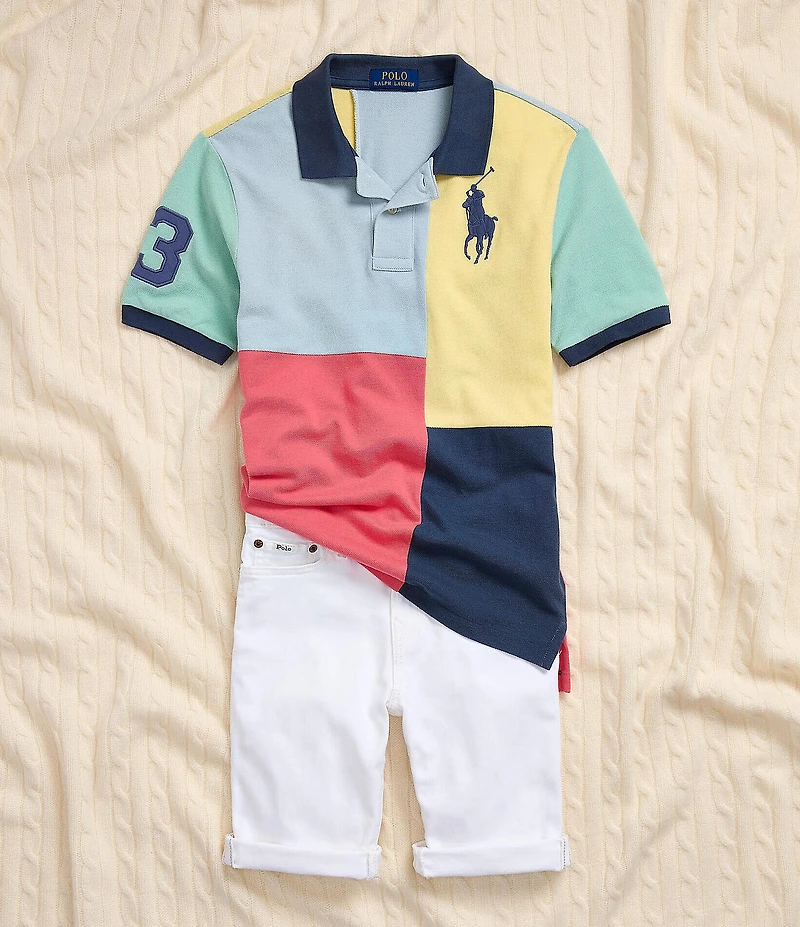 Polo Ralph Lauren Big Boy Sullivan Slim Stretch Denim Shorts