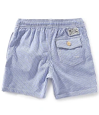 Polo Ralph Lauren Big Boys Traveler Seersucker Swim Trunks