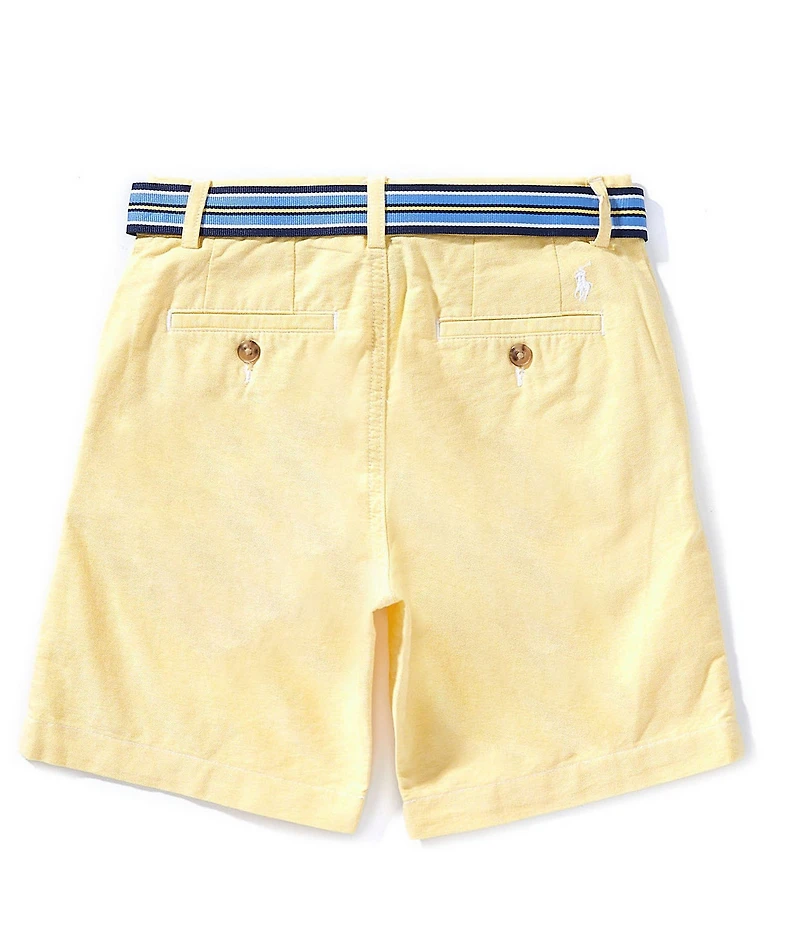 Polo Ralph Lauren Big Boys Belted Oxford Shorts