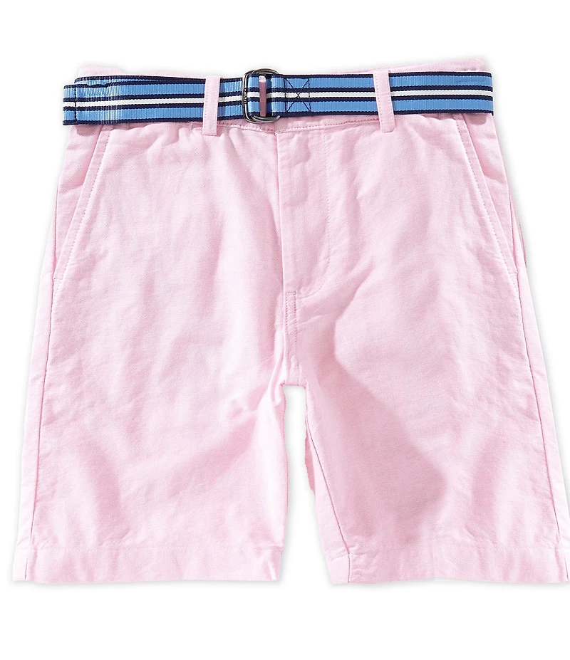 Polo Ralph Lauren Big Boys Belted Oxford Shorts