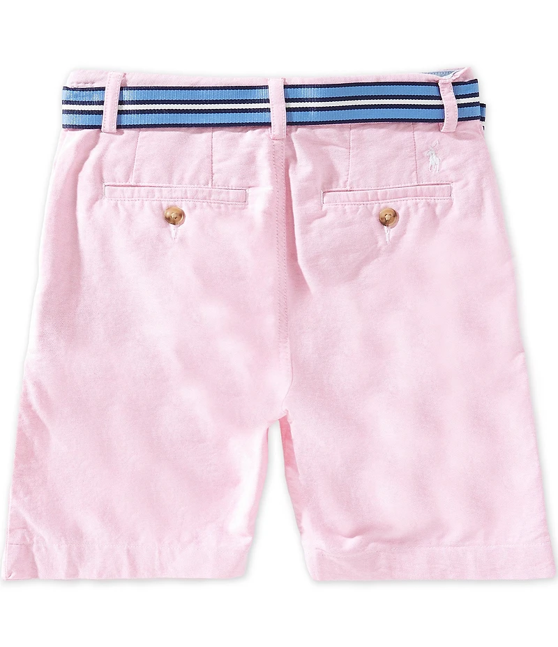 Polo Ralph Lauren Big Boys Belted Oxford Shorts