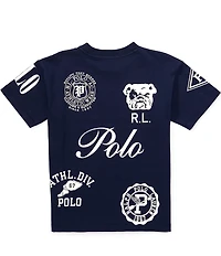 Polo Ralph Lauren Big Boys Oversized Fit Graphic Logo T-Shirt