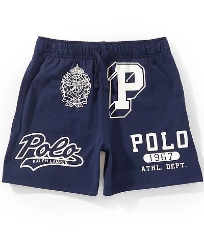 Polo Ralph Lauren Big Boys Graphic Jersey Shorts