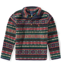Polo Ralph Lauren Big Boys Long Sleeve Fair Isle Polar Fleece Jacket