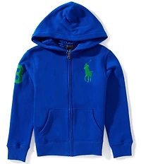 Polo Ralph Lauren Big Boys Long-Sleeve Big Pony Fleece Hoodie