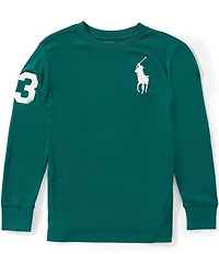Polo Ralph Lauren Big Boys Long Sleeve Big Pony T-Shirt