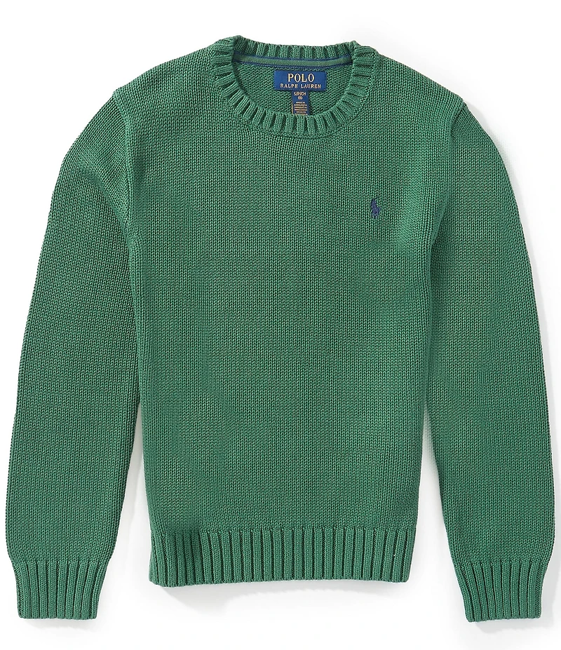 Polo Ralph Lauren Big Boys Long Sleeve Chunky Knit Sweater