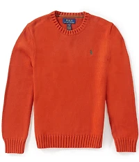 Polo Ralph Lauren Big Boys Long Sleeve Chunky Knit Sweater