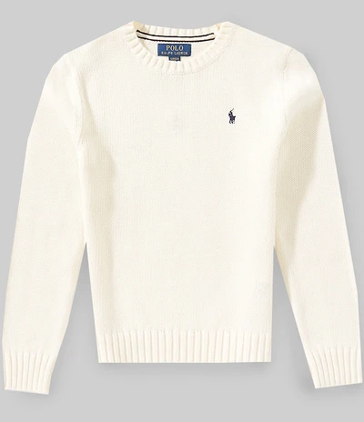 Polo Ralph Lauren Big Boys Long Sleeve Chunky Knit Sweater