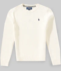 Polo Ralph Lauren Big Boys Long Sleeve Chunky Knit Sweater