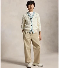 Polo Ralph Lauren Big Boys Long-Sleeve Cricket Cardigan