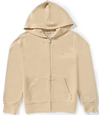 Polo Ralph Lauren Big Boys Long Sleeve Double Knit Hoodie Jacket