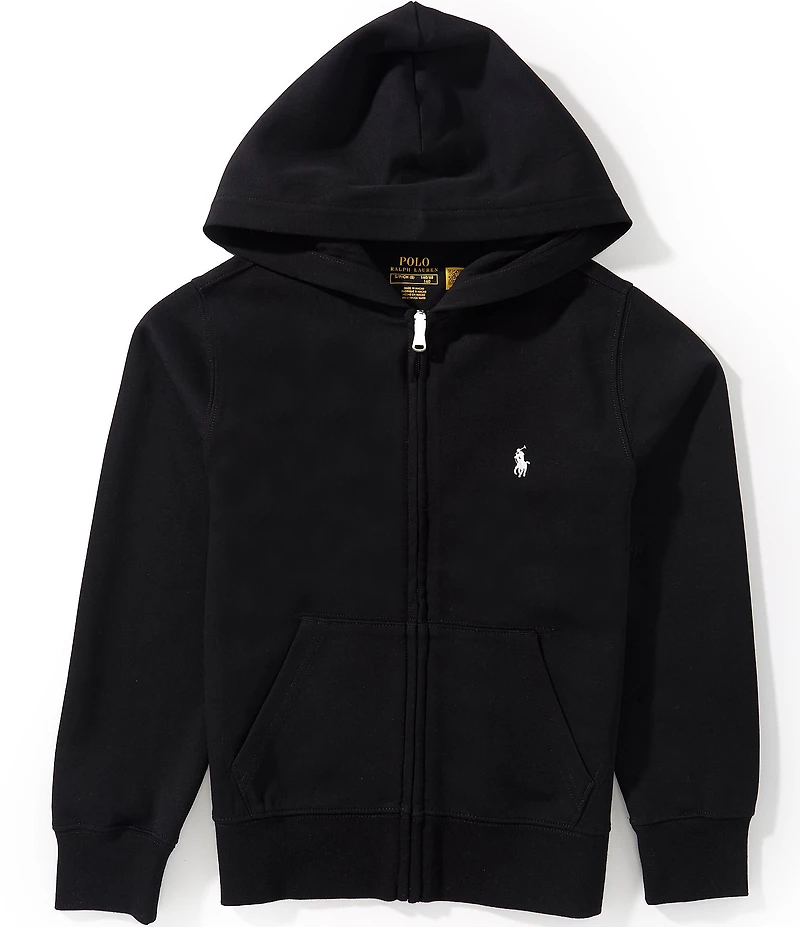 Polo Ralph Lauren Big Boys Long Sleeve Double Knit Hoodie Jacket