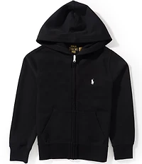 Polo Ralph Lauren Big Boys Long Sleeve Double Knit Hoodie Jacket