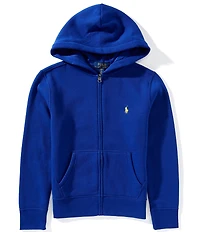 Polo Ralph Lauren Big Boys Long-Sleeve Full-Zip Fleece Hooded Jacket