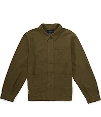Polo Ralph Lauren Big Boys Long Sleeve Herringbone Utility Jacket