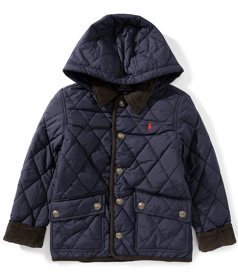 Polo Ralph Lauren Big Boys Long-Sleeve Hooded Barn Jacket