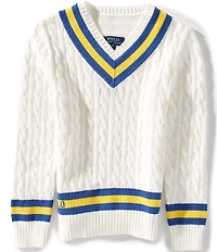 Polo Ralph Lauren Big Boys Long-Sleeve Iconic Cricket Sweater
