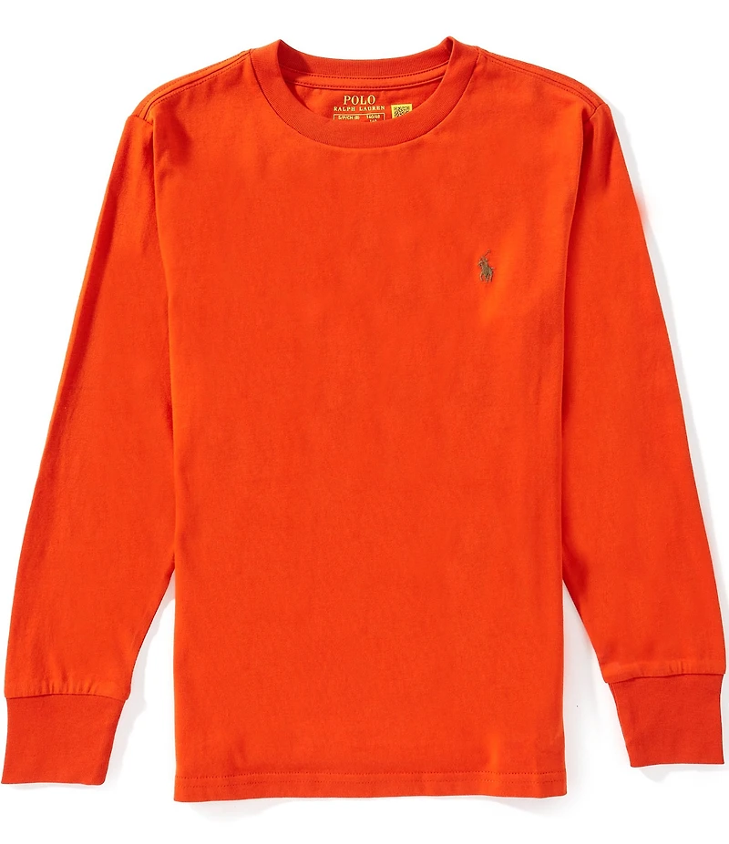 Polo Ralph Lauren Big Boys Long-Sleeve Jersey T-Shirt