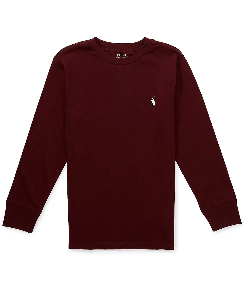 Polo Ralph Lauren Big Boys Long Sleeve Jersey T-Shirt