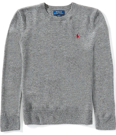 Polo Ralph Lauren Big Boys Long-Sleeve Wool Sweater