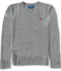 Polo Ralph Lauren Big Boys Long-Sleeve Wool Sweater