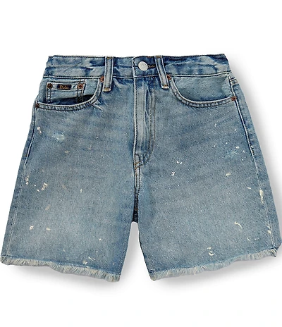 Polo Ralph Lauren Big Boys Lynwood Relaxed Fit Cutoff Denim Shorts