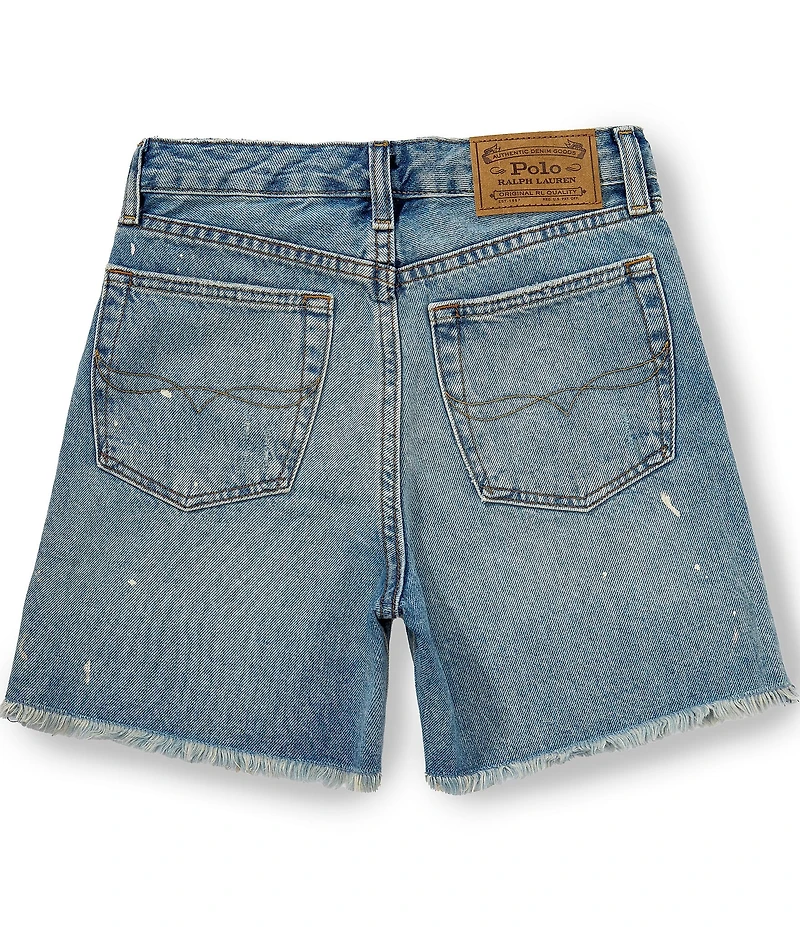 Polo Ralph Lauren Big Boys Lynwood Relaxed Fit Cutoff Denim Shorts