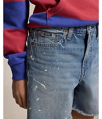 Polo Ralph Lauren Big Boys Lynwood Relaxed Fit Cutoff Denim Shorts