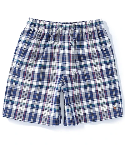 Polo Ralph Lauren Big Boys Plaid Big Fit Oxford Shorts