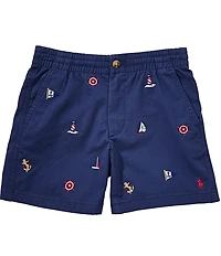 Polo Ralph Lauren Big Boys Prepster Nautical Inspired Stretch Twill Shorts