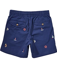 Polo Ralph Lauren Big Boys Prepster Nautical Inspired Stretch Twill Shorts