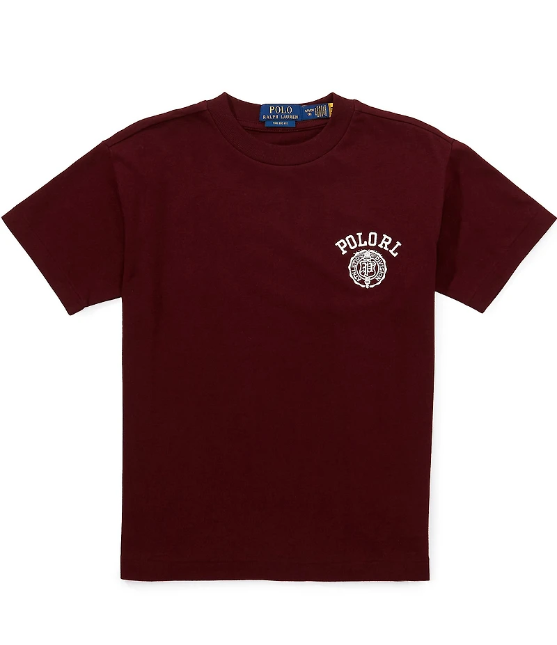 Polo Ralph Lauren Big Boys Short Sleeve Oversized Fit Logo T-Shirt